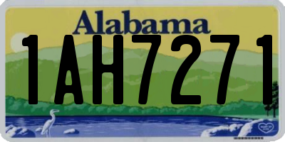 AL license plate 1AH7271