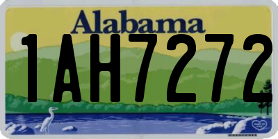 AL license plate 1AH7272