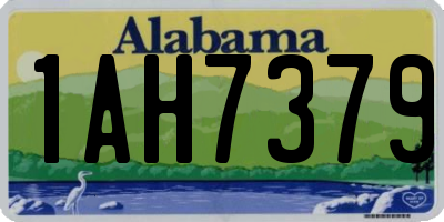 AL license plate 1AH7379