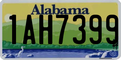 AL license plate 1AH7399