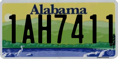 AL license plate 1AH7411