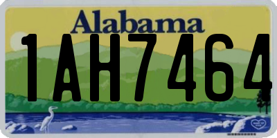 AL license plate 1AH7464