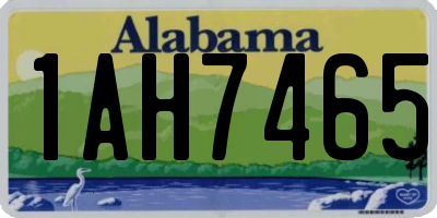 AL license plate 1AH7465