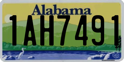 AL license plate 1AH7491