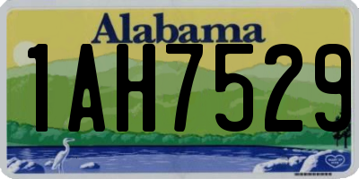 AL license plate 1AH7529