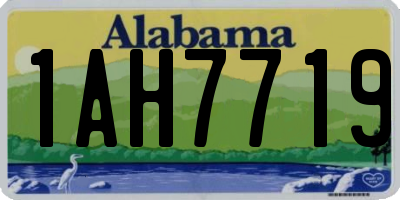AL license plate 1AH7719