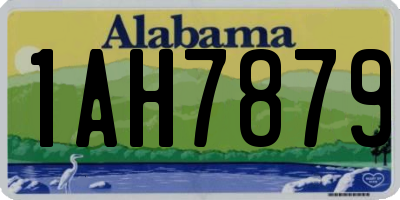 AL license plate 1AH7879