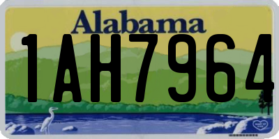 AL license plate 1AH7964