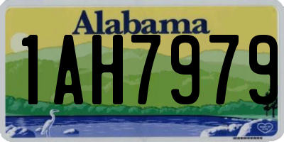AL license plate 1AH7979
