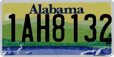 AL license plate 1AH8132