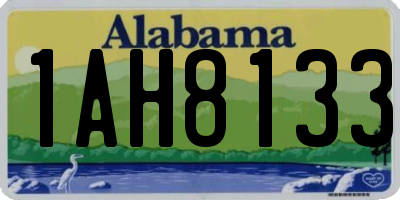 AL license plate 1AH8133