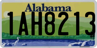 AL license plate 1AH8213