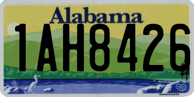AL license plate 1AH8426
