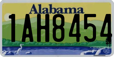 AL license plate 1AH8454