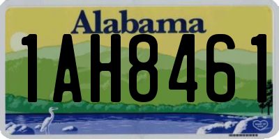 AL license plate 1AH8461