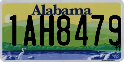 AL license plate 1AH8479