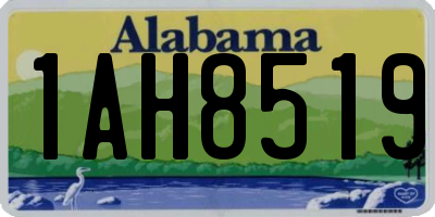 AL license plate 1AH8519