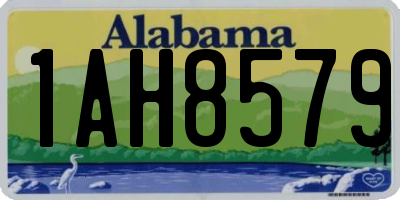 AL license plate 1AH8579