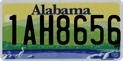 AL license plate 1AH8656