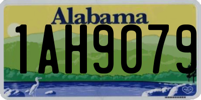 AL license plate 1AH9079