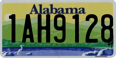 AL license plate 1AH9128