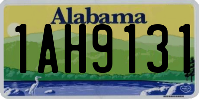 AL license plate 1AH9131