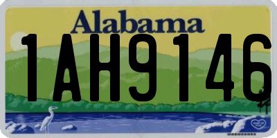 AL license plate 1AH9146