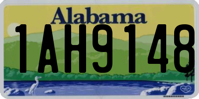 AL license plate 1AH9148
