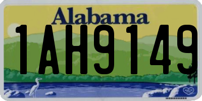 AL license plate 1AH9149