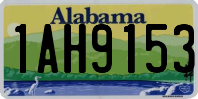 AL license plate 1AH9153