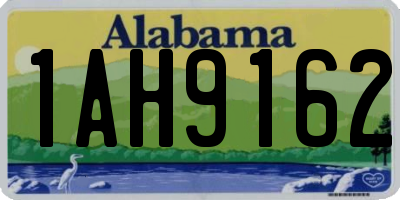 AL license plate 1AH9162