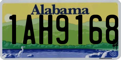 AL license plate 1AH9168