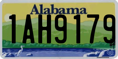 AL license plate 1AH9179