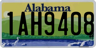 AL license plate 1AH9408