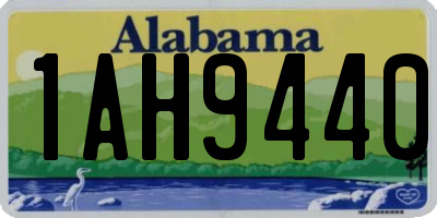 AL license plate 1AH9440