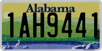 AL license plate 1AH9441