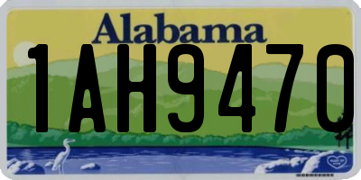 AL license plate 1AH9470