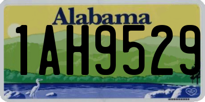 AL license plate 1AH9529