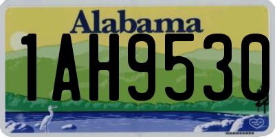 AL license plate 1AH9530