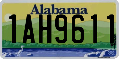 AL license plate 1AH9611