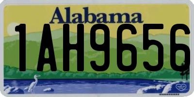 AL license plate 1AH9656