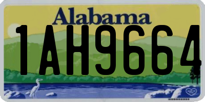 AL license plate 1AH9664