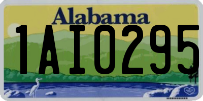 AL license plate 1AI0295