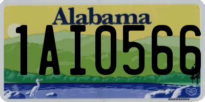AL license plate 1AI0566