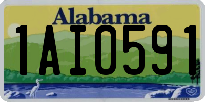 AL license plate 1AI0591
