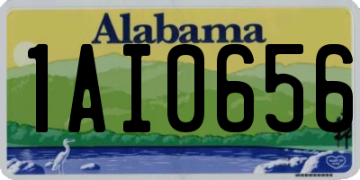 AL license plate 1AI0656