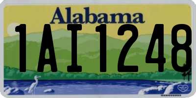 AL license plate 1AI1248