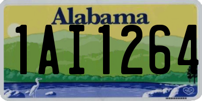 AL license plate 1AI1264