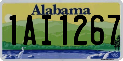 AL license plate 1AI1267