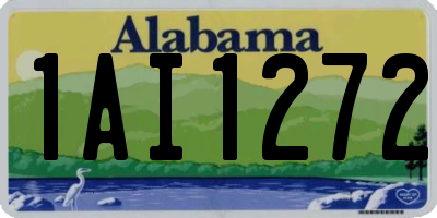 AL license plate 1AI1272